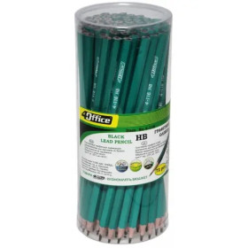 Олівці прост.зел.б/рез.4OFFICE 4-116 (72шт в тубі)