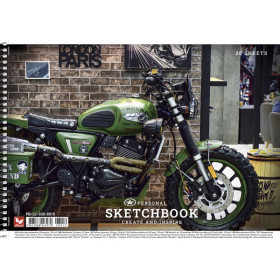 Альбом 30арк,120г/м2 спіраль 8010 Школярик (9/63)