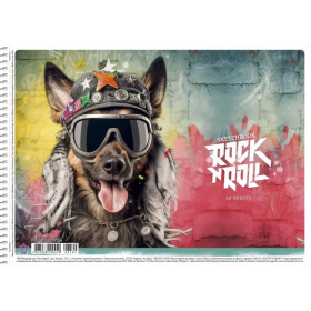 Альбом 20арк.100г/м2, спіраль 8504 «Star» Школярик (9/108)