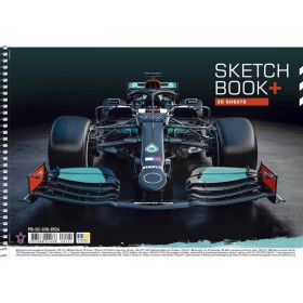 Альбом 30арк,100г/м2 спіраль 8524 «Star» Школярик (9/81)