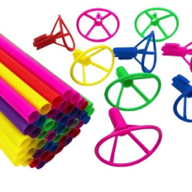 Палочки до шариків вел. (50шт) 4*6