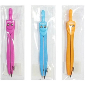 Циркуль Умка ЦР 02 метал.в вініл.чохлі (24/384)