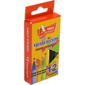 Олівці воск."Умка" 12кол.МЛ81 (24/288)