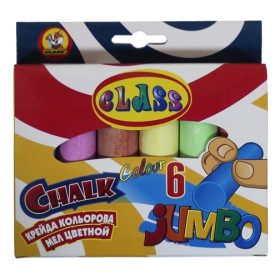 Крейда "СLASS"кол.круг.6кол.JUMBO 7605 (6/60)