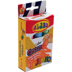 Крейда "СLASS"кол.круг.3кол.JUMBO 7606 (12/120)
