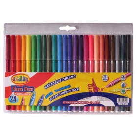 Фломастери CLASS 24кол.2724 Легке змивання (12/96)