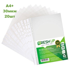 Файли FR-2030/20шт А4-30мкм (20/4000) Fresh Up 600486