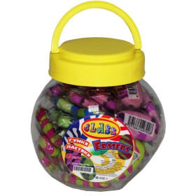 Гумка Stripes-2, асорті, 4979, CLASS (48шт/768)