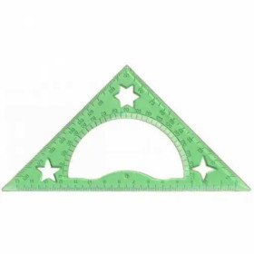 Трикутник кольор.15см "Козлов" (25шт)