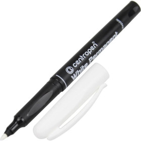 Маркер Centropen 2686 БІЛИЙ тонкий (10/100)