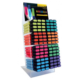 Н-р текстмаркерів SCHOLZ 210 (96шт)1-5 мм в диспл