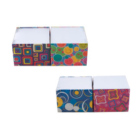 Куб папір кольоровий 394 Тетрада 1000арк 9*9*6,5см