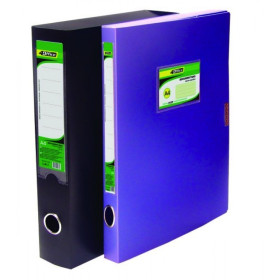 Папка-коробка A4 4OFFICE 4-242, корінець 3,7 см, на липучці