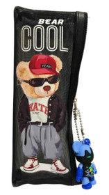 Пенал 5252 (12шт) космет.з брелком