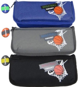 Пенал 5839 (48шт) космет.2замки з брелком