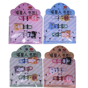 Закладка скрепка 3шт 0811 (24шт)