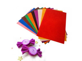 Фоаміран набір А4, 1,0мм, 10шт/мікс, не клейкий з глітером 45-8/859559