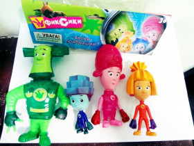 Набор фигурок 58005 (120шт) ФК, 4шт в кульке, 21-24-5,5см