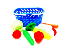 04-454 Корзинка с овощами, 10предм (6шт)