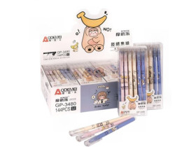 Ручка С пише-стирає 3480 синя (12/144/2304)