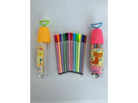 Фломастери 12кол.901-12 в баночці Динозавр (40/160)