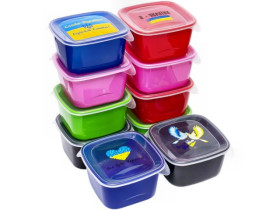 Ланч-бокс "Фаворит" з малюнком, 1,3 л, БП-216, 150×150×85 мм