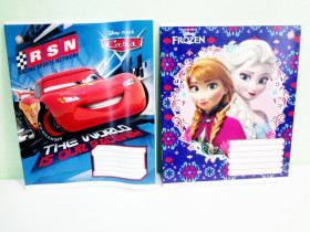 Зошит 12арк.DISNEY коса тв.1 Вересня 25/500