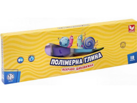 Полімерна глина 18кольорів 304219002 (24шт) Школярик