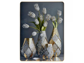 Картина інтер'єрна з камінням 30х40см D108214