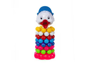 Піраміда Кулька №2 (качечка хлопчик) арт. 1813, Іграшка дитяча, Бамсик (12шт)