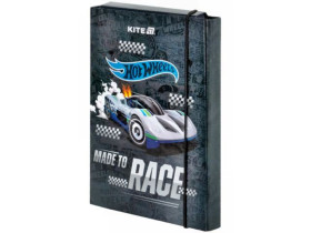Папка для зошитів KITE В5 на гумці картон, Hot Wheel-1 HW25-210-1