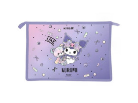Папка на блискавці Kite Kuromi HK25-428, A4+