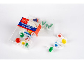 Канц прилад.*кнопка-гачок* 1006 (12шт)