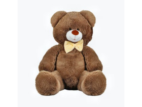 Мяка іграшка "Ведмедик" колір графітовий В24783 висота 1,6 м