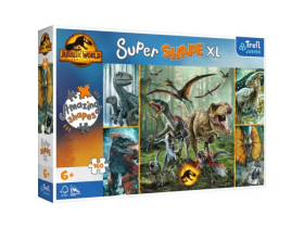 Пазли 50026 "Супер форми" (160 елм. XL)  Незвичайні динозаври / Світ динозаврів /Trefl