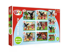 Пазли 90393 (10в1) Що він робить? / Друзі з дитинства /Trefl