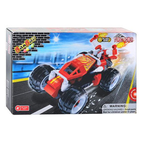 Конструктор BANBAO 8621 (36шт) гоночный автомобиль, инер-й, 96 дет