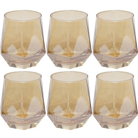 Склянка тонована скляна 6шт 310мл 901-5 (1уп)