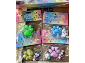 Таба лапка прозоро- кольорова #74, 7см  70грам 712274 (16шт)