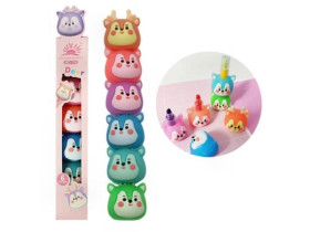 Маркер текстовий,  5 кол., MD-196, "Оленятка" 90-4/057014 (36/432)