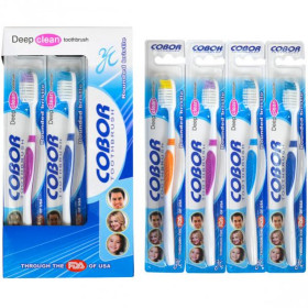 Зубная щетка "Cobor" 18,5см (12 шт)
