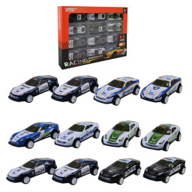 Набір машин 24-5 (120шт) 12машин,  короб. 26*3,5*18,5см