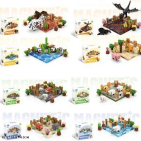 Конструктор Z33001-Z33008 (48шт/2) 74-88дет 8 видiв,у короб.15*15*4см