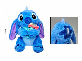 Мяка плюшева іграшка СТІЧ з лялькою 35см