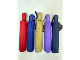 Парасолька напівавтомат однотонна 102