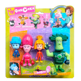 Набор фигурок 18015 (96шт) ФК, 4шт (15см,13см,11см,8,5см) на листе