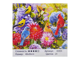 30404 Картина за номерами, пензлик+фарби 40*30см