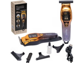 Машинка для стрижки волосся, акумуляторна, з USB-зарядкою, арт. A2