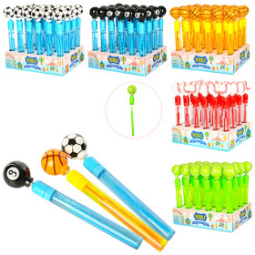 Мыльные пузыри 2812A-2818A (192шт) меч, 27см, 24шт в дисплее