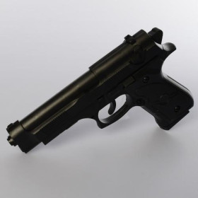 Пистолет 468-2 (144шт) на пульках, 18см, в кульку, 12-18-3см